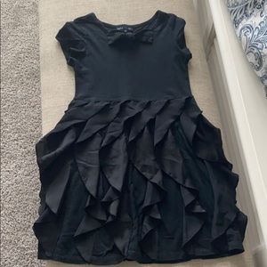 Girls black dress